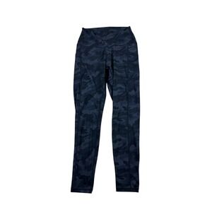 Colorfulkoala Camo Leggings Womens Size M Black Grey Athletic Yoga Pants